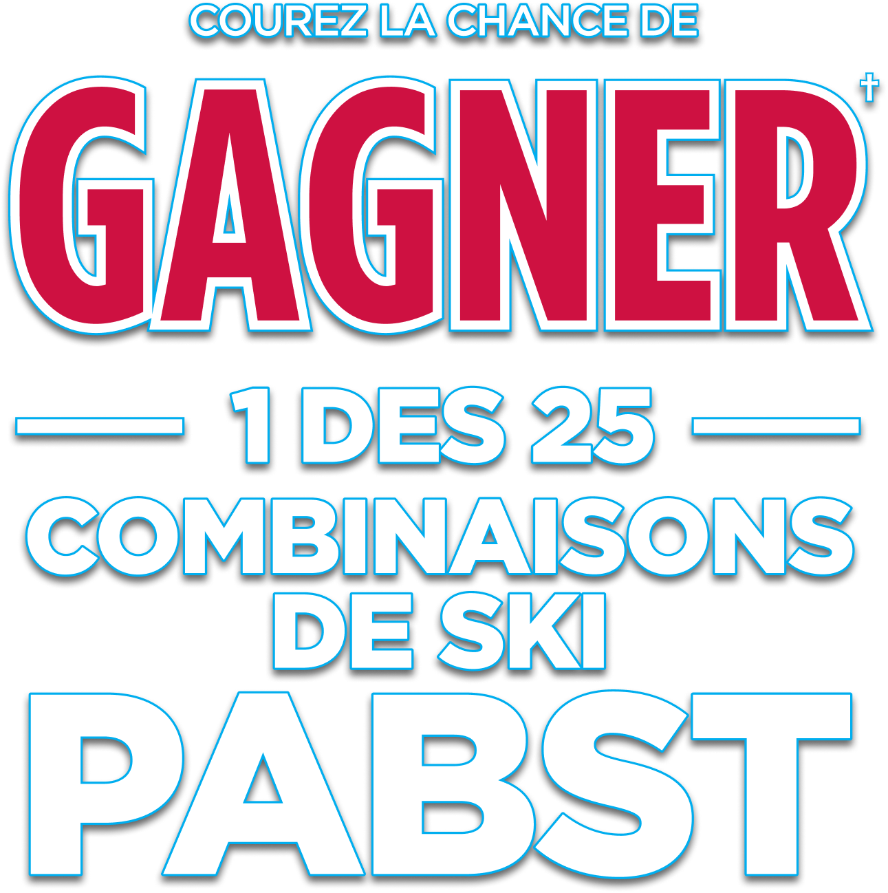 Concours Pabst Blue Ribbon courez la chance de gagner une combinaison de ski Pabst